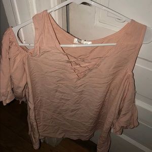 Blush pink top